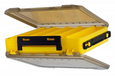 Фото коробка пластиковая двусторонняя  для воблеров малая, 10 ячеек (200 х 175 х 50 мм) 